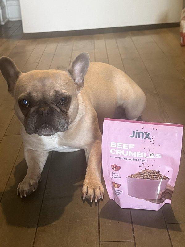 Shop Premium Sweet Potato and Beef topper For Dogs Jinx