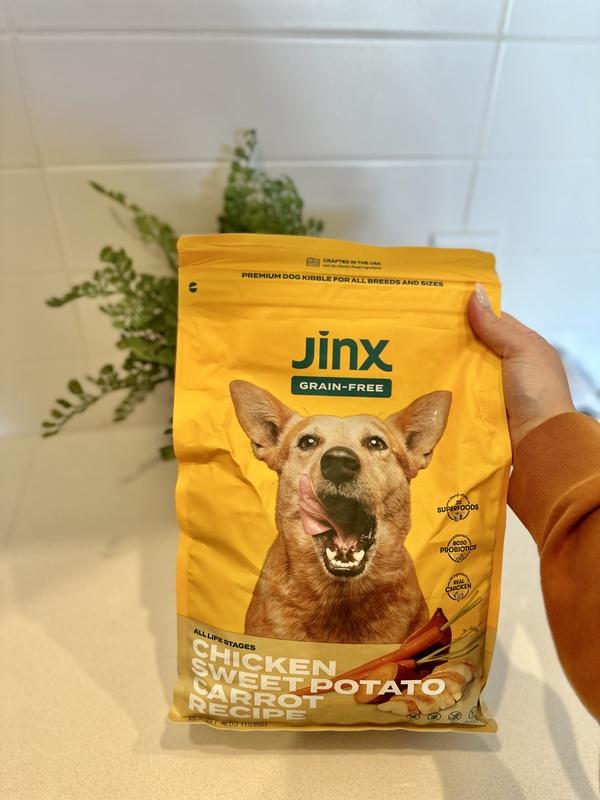 Shop Organic Grain Free Chicken Dog Food With Carrots Kibble Jinx