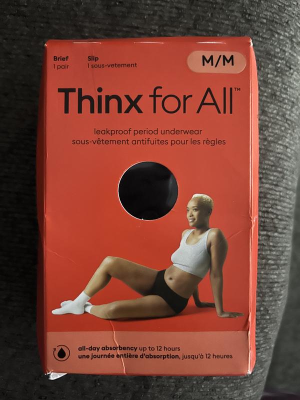 Thinx for All Women s Super Absorbency Cotton Brief Period