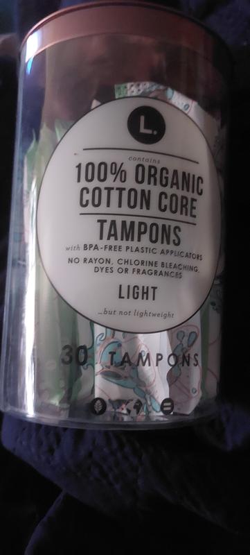 This is L., Organic Cotton Tampons, Super Absorbency, 30 Count : :  Health & Personal Care