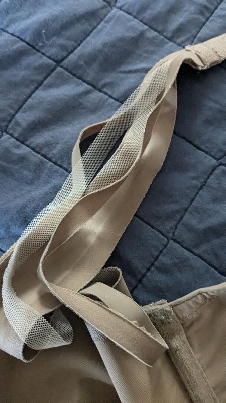 Customer photo for "Love the bra but the bands peel off in short time"