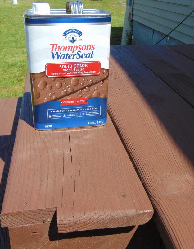 Thompson's WaterSeal Pre-tinted Natural Cedar Solid Exterior Wood