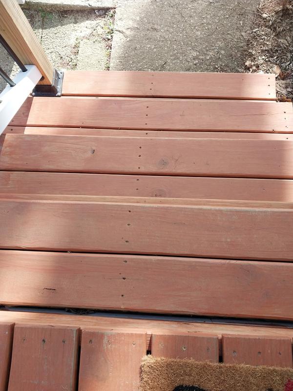 Pictures of deck