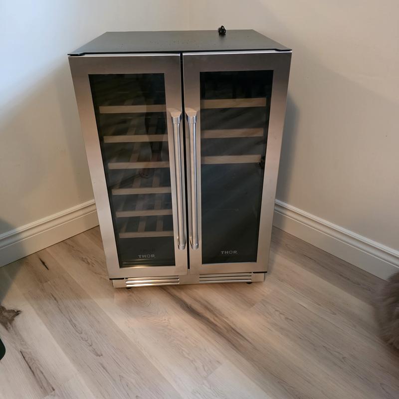 Buy 24 Inch French Door Dual Zone Wine and Beverage Center