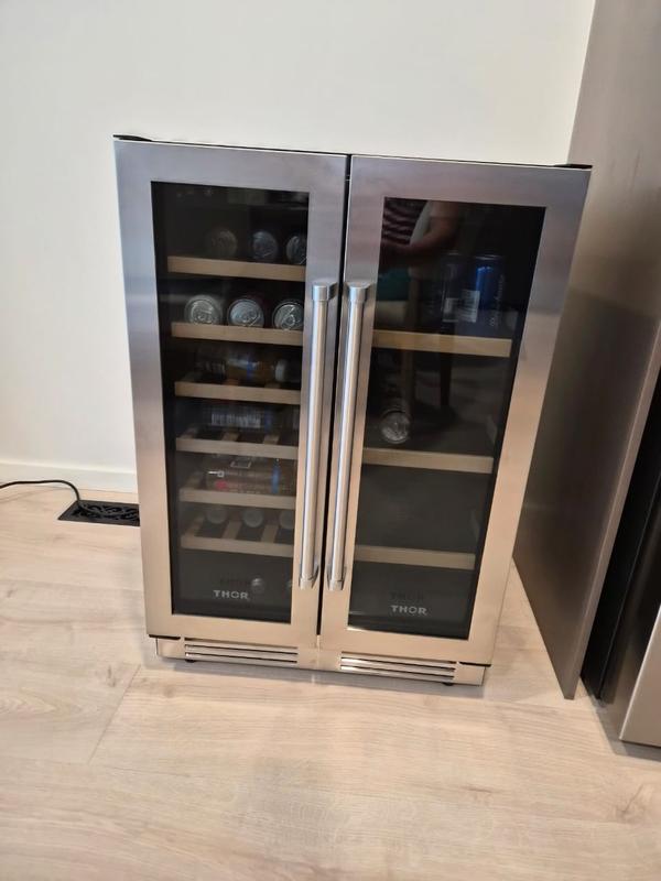 Buy 24 Inch French Door Dual Zone Wine and Beverage Center