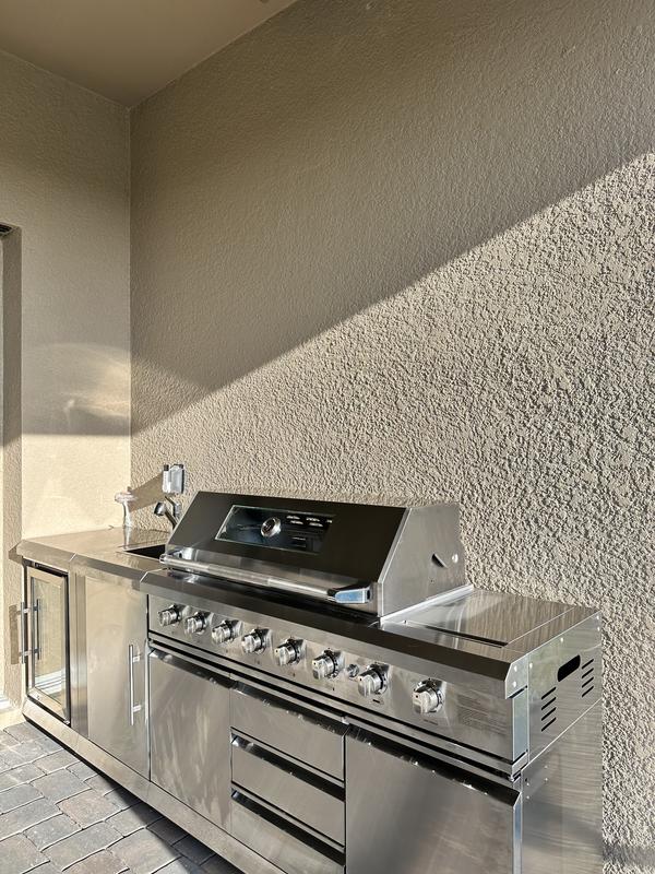 Shop Outdoor Kitchen Pizza Oven and Cabinet (MK07SS304) | Thor Kitchen