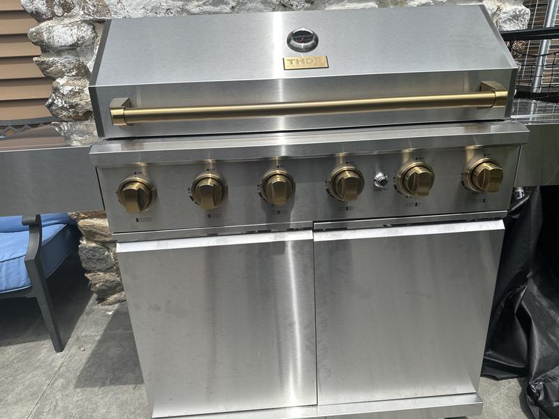 Buy Outdoor Kitchen Pizza Oven and Cabinet (MK07SS304) | Thor