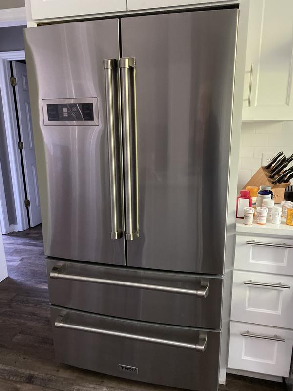 36 Inch Professional French Door Refrigerator | Counter Depth Ice