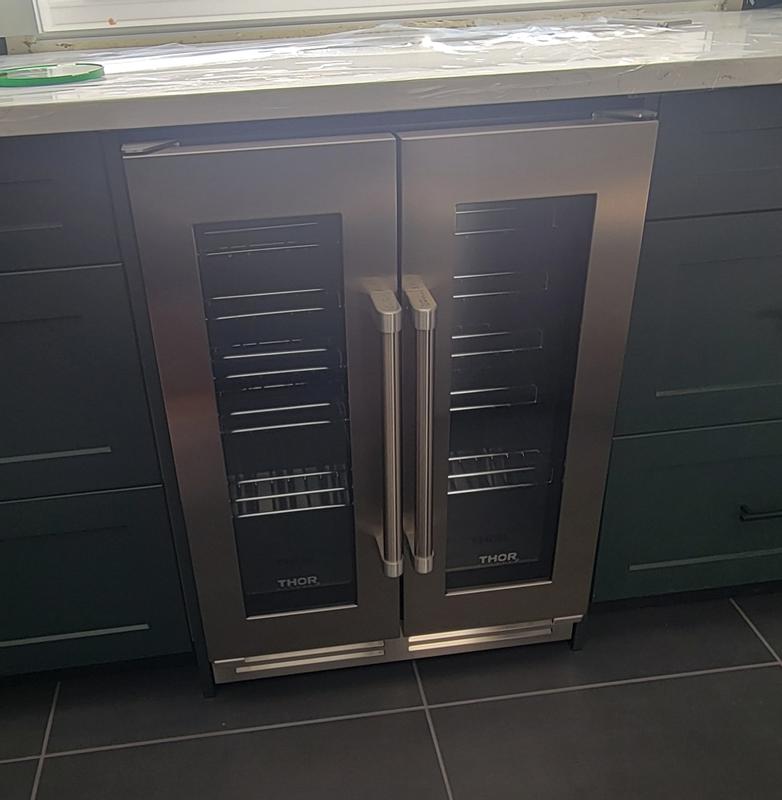 Buy 24 Inch French Door Dual Zone Wine and Beverage Cooler