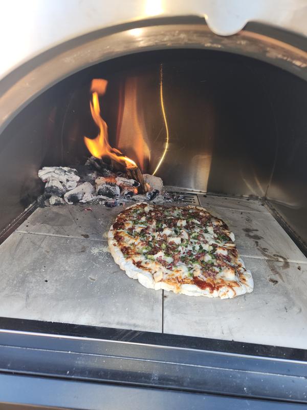 Thor Kitchen Brick Hearth Wood-fired Outdoor Pizza Oven MK07SS304