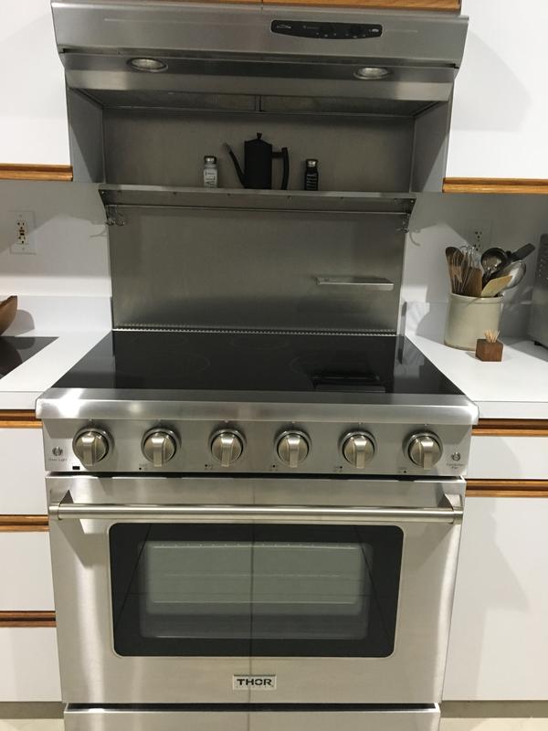 Thor 24 Inch 3.73 cu. ft. Professional Electric Range In Stainless Steel,  HRE2401