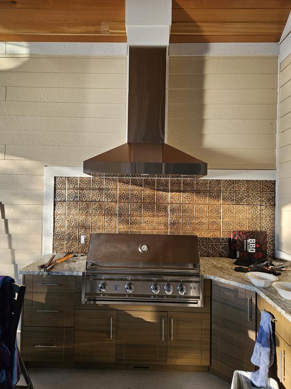 Thor Kitchen TRH48P 48 inch Professional Wall Mount Pyramid Range