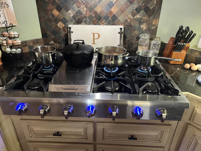 Buy 36-Inch Professional Gas Rangetop Stove (HRT3618U) | THOR