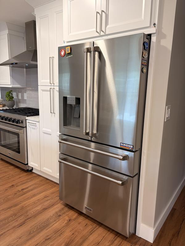 36 Inch Professional French Door Refrigerator | Counter Depth Ice