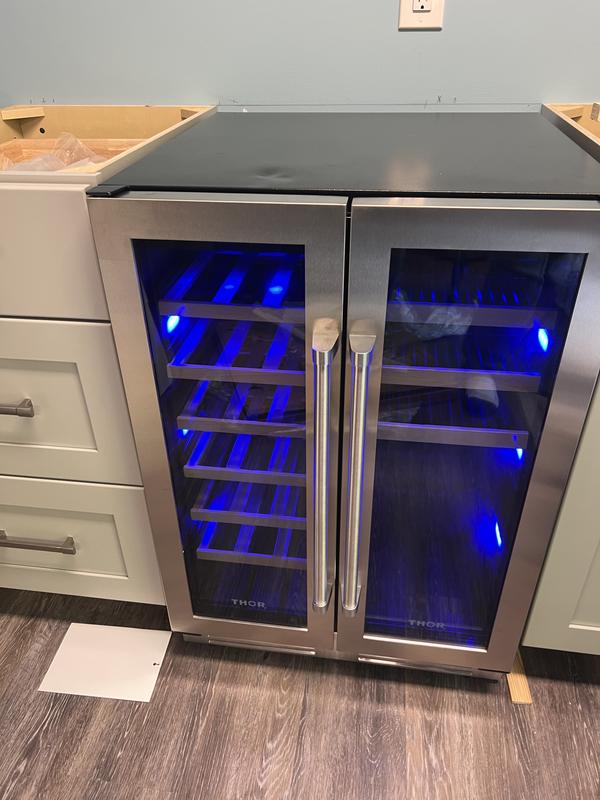 Buy 24 Inch French Door Dual Zone Wine and Beverage Center