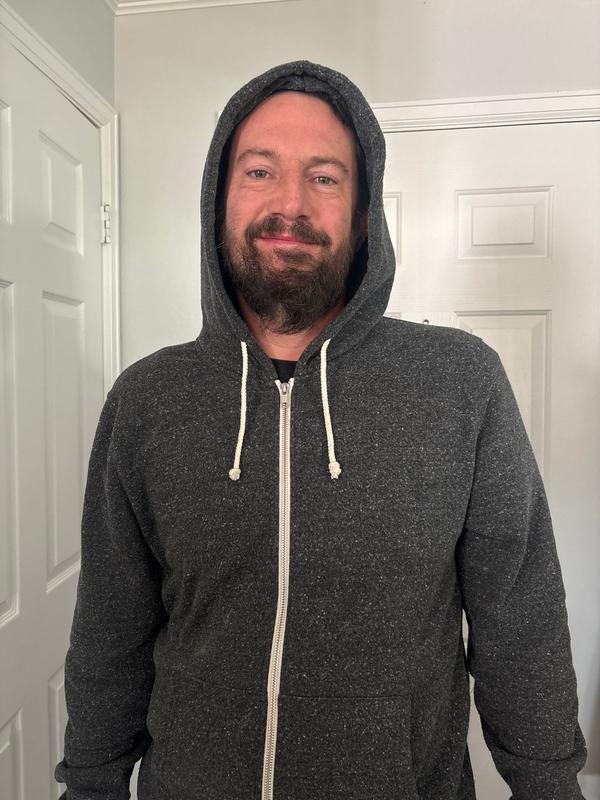 Customer photo for "Great, soft hoodie"