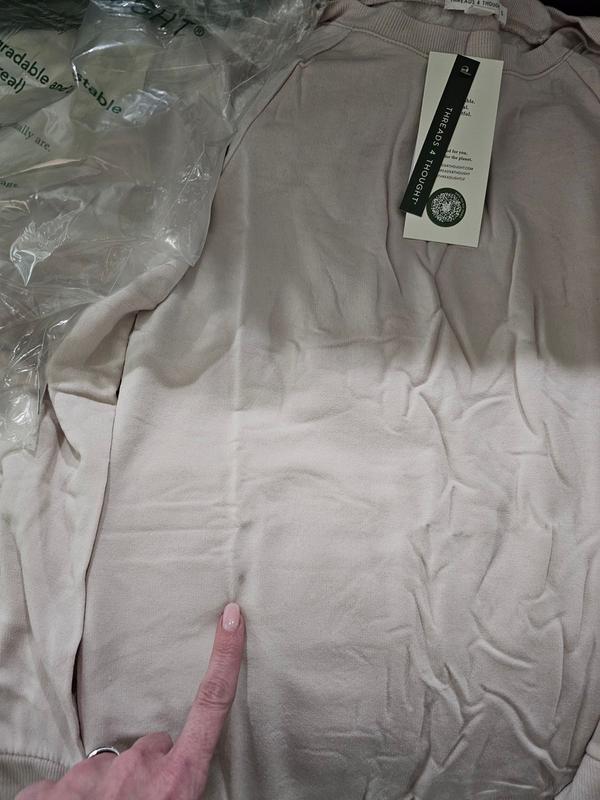 Customer photo for "Came with a stain"