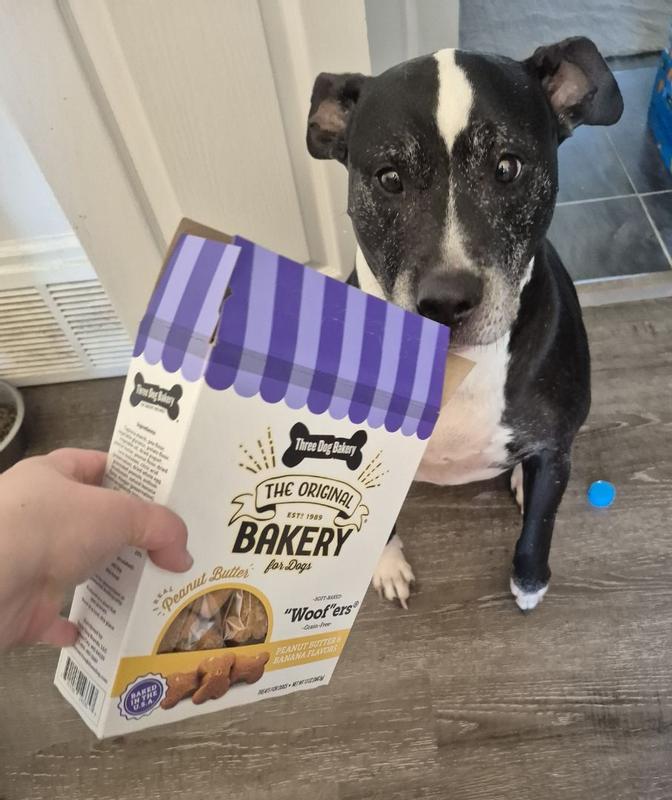 Three Dog Bakery Grain Free Soft-Baked Peanut Butter Banana - Main Image