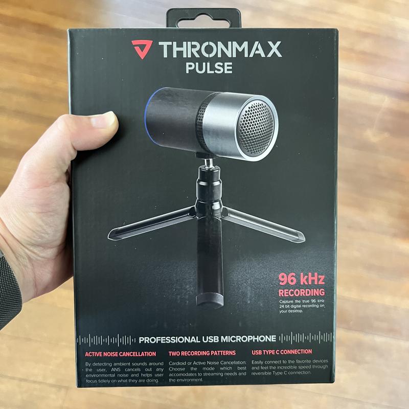 Bras aluminium réglable S1 pour microphone USB - Streaming THRONMAX