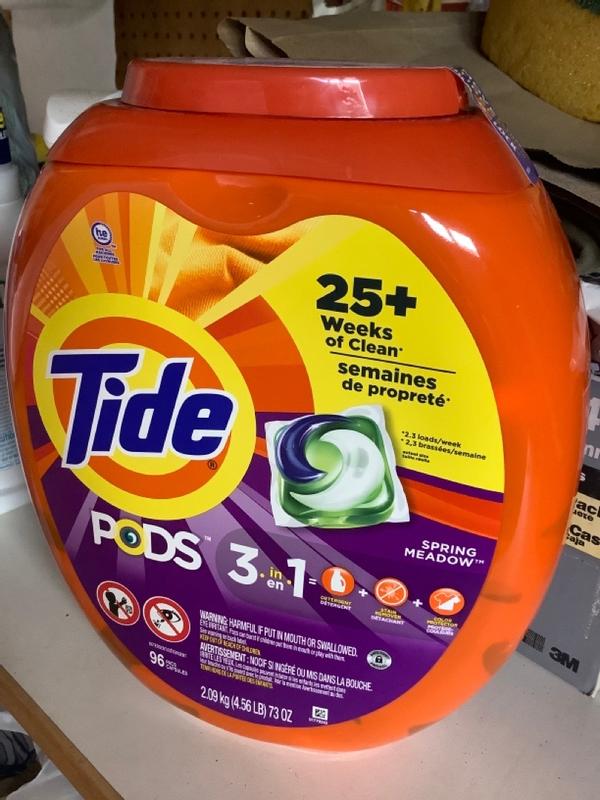 Tide PODS Laundry Detergent Soap Pods, Spring Meadow, 37 Count