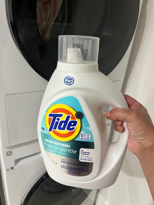 Tide Free and Gentle Odor Refresh Liquid Laundry Detergent 39 Loads 55 ...