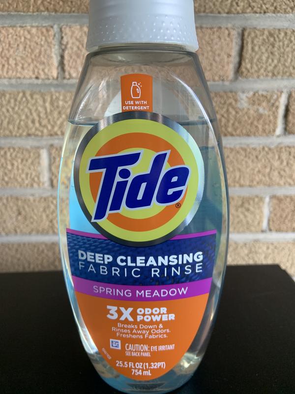 Tide Clean Boost Fabric Rinse, 25.5 fl oz, Removes Odors, Original 