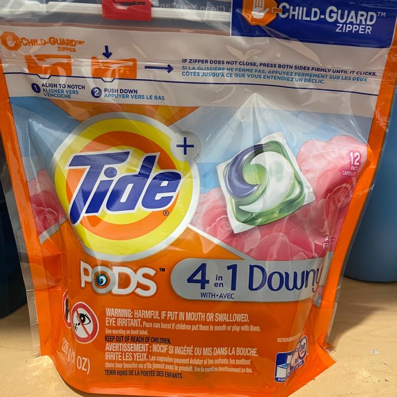 Tide PODS with Downy, Liquid Laundry Detergent Pacs, April Fresh