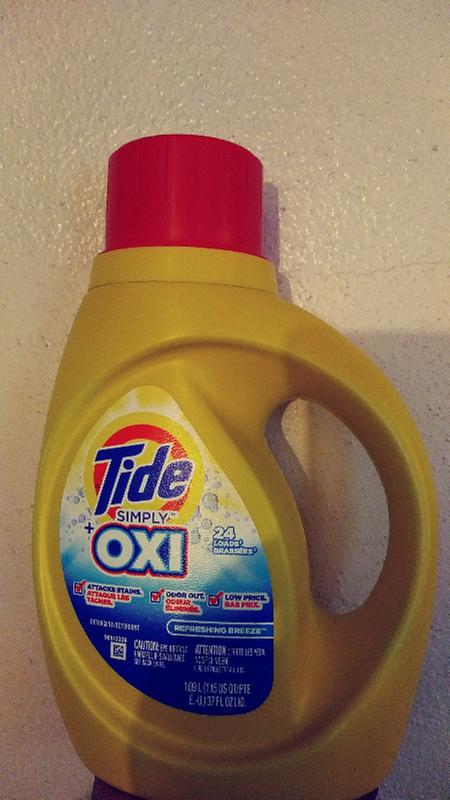 Tide Simply Plus OXI Liquid Laundry Detergent