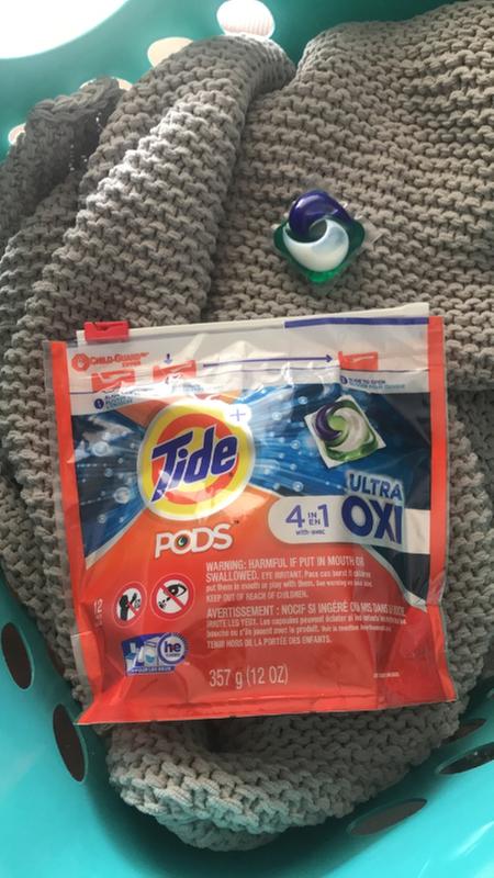 Tide Pods Ultra Oxi Laundry Detergent Pacs - 33oz/32ct : Target