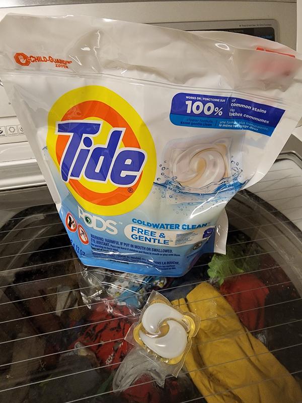 Tide pods free gentle liquid laundry detergent pacs 76 42 off