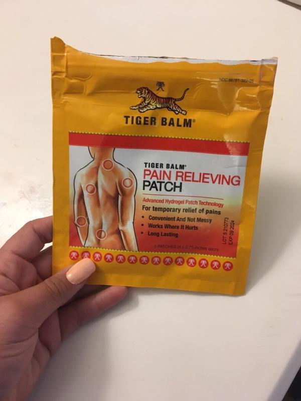 Tiger Balm Pain Relieving Patch, 5 Count