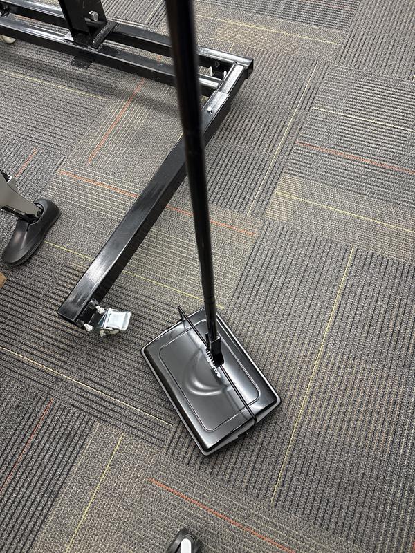 Alpine Industries Commercial Manual Triple Brush Carpet and Hard ...