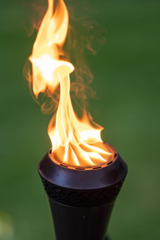 Flame also comes from the vents
