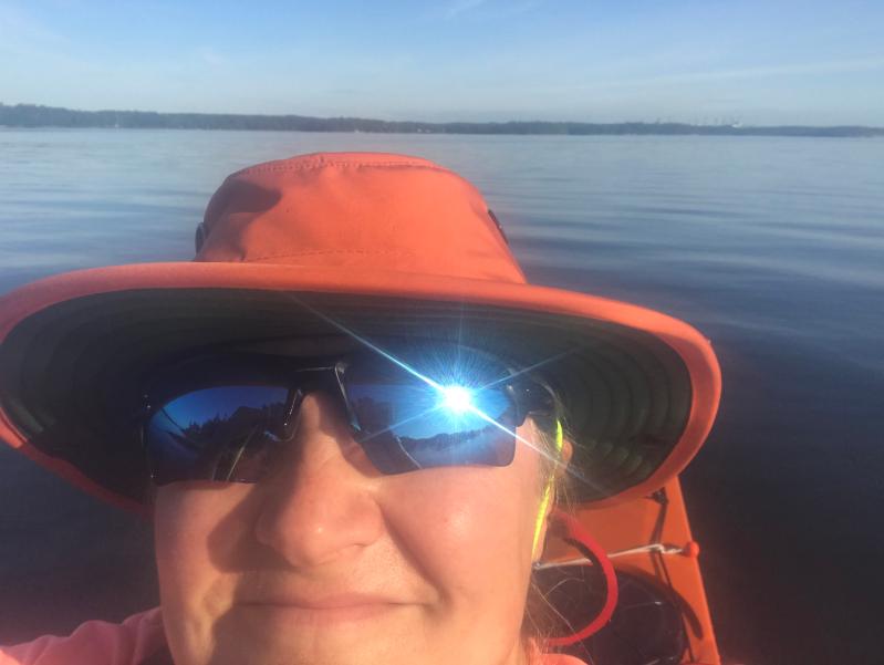 tilley paddlers hat orange