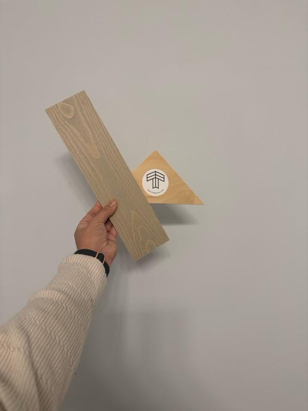 Timberchic 1/8-in x 3-in x 1-ft Finished Pebble Pine Wood Peel and ...