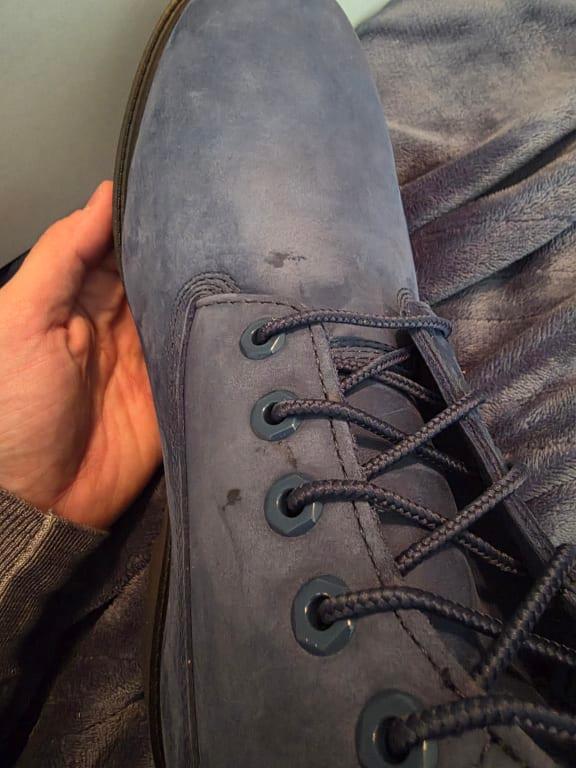 Leather ruined