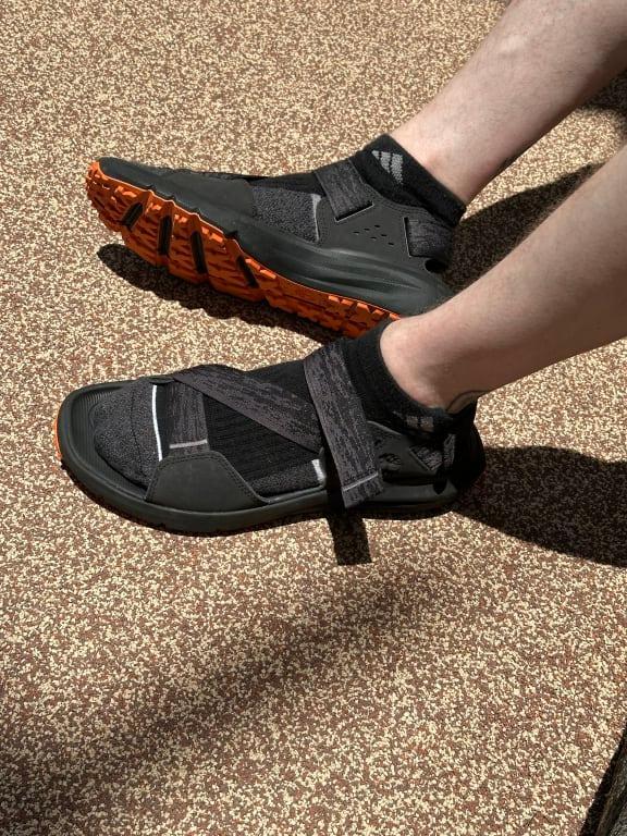 Customer photo for "Best sandals I've ever worn"