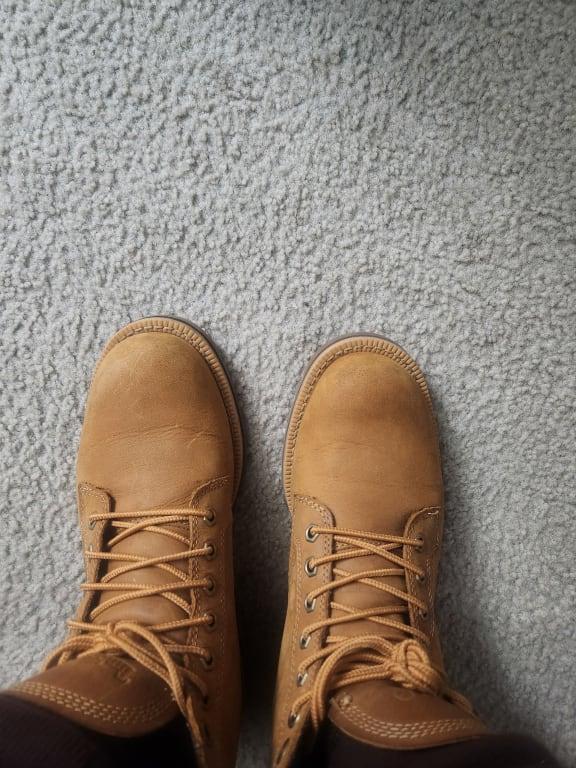 Customer photo for "I would buy this boot again."