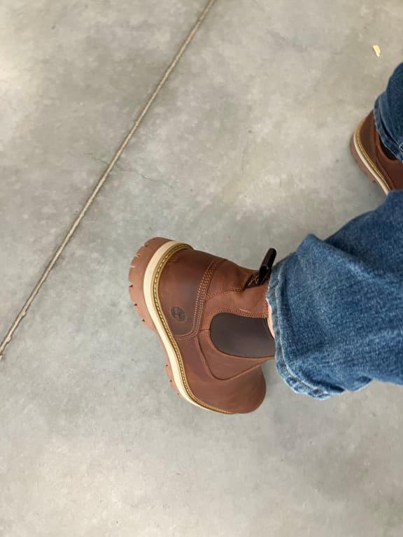 Customer photo for "Britton road mid Chelsea Boot"