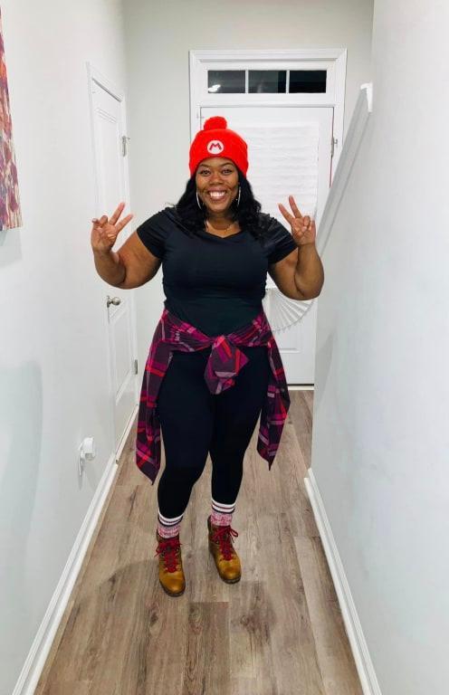 Customer photo for "Fire me up red laces!!!"