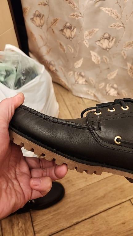 Men's Timberland® Authentic 3-Eye Lug Handsewn Boat Shoe
