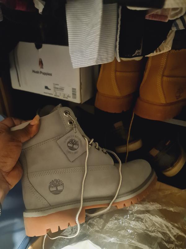My new grey boot