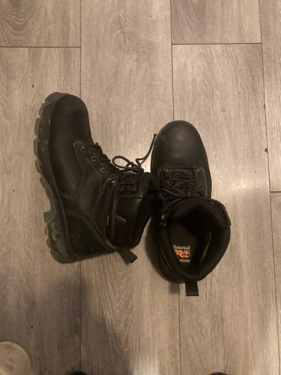 Customer photo for "The best work boots hands down."