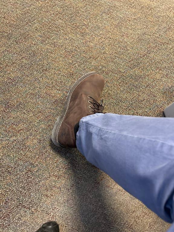 Customer photo for "Winter weather shoe."