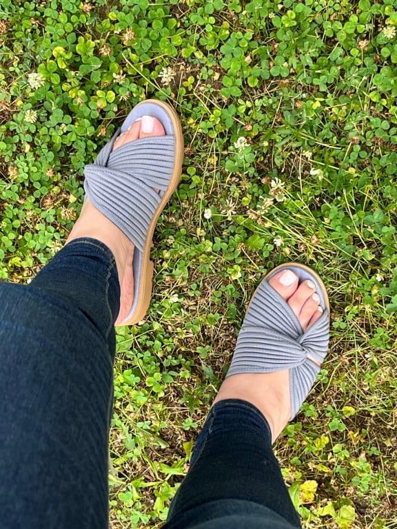 Customer photo for "Elegant and stylish, but straps need more flexibility."