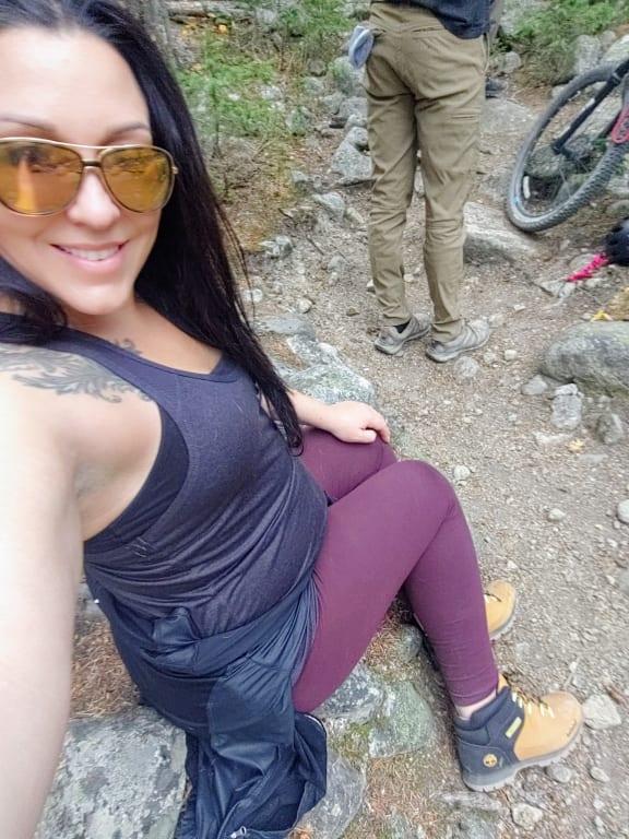 Customer photo for "Great hiking boots!"