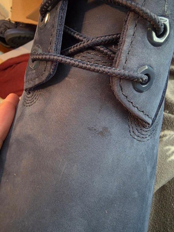 Leather ruined