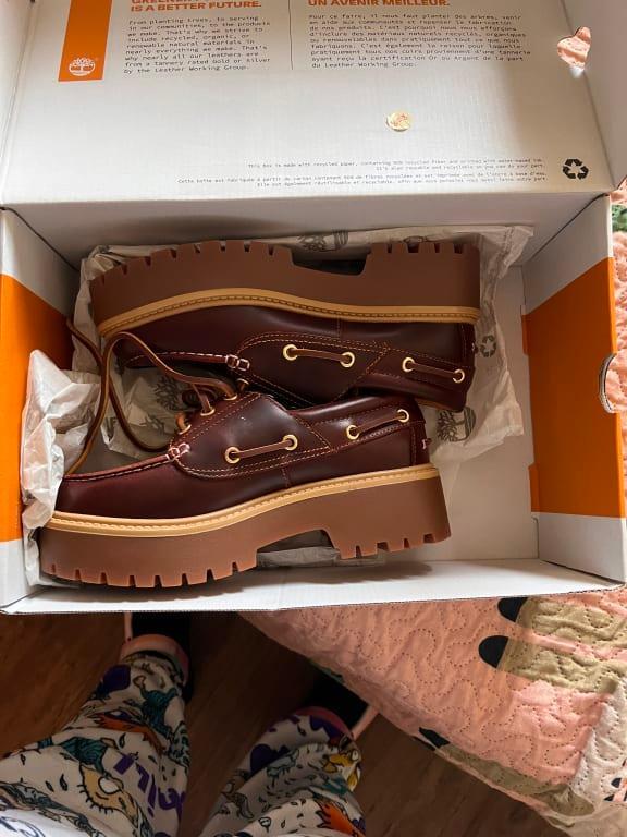 Customer photo for "Obsessed with these chunky classics!"