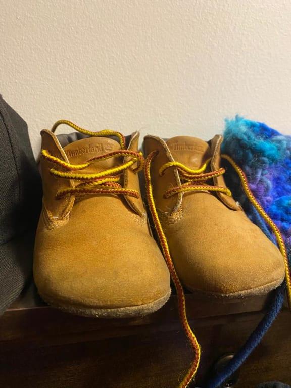 Soft bottom timberland boots for online babies