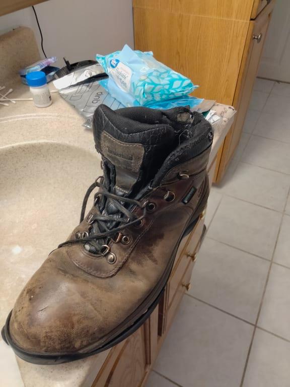 Photo submitted with review of product